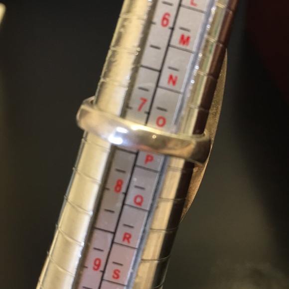 Vintage Amethyst Cabochon Sterling Silver Cocktail Ring Sz 7•1/4 - Picture 4 of 13